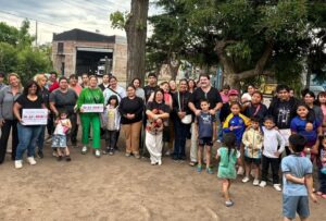 Patricia de la Cruz llamó a “votar en defensa propia” y reforzó su militancia en la previa electoral