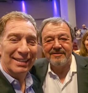 Roberto Costa volvió a mostrarse activo en la campaña de La Libertad Avanza